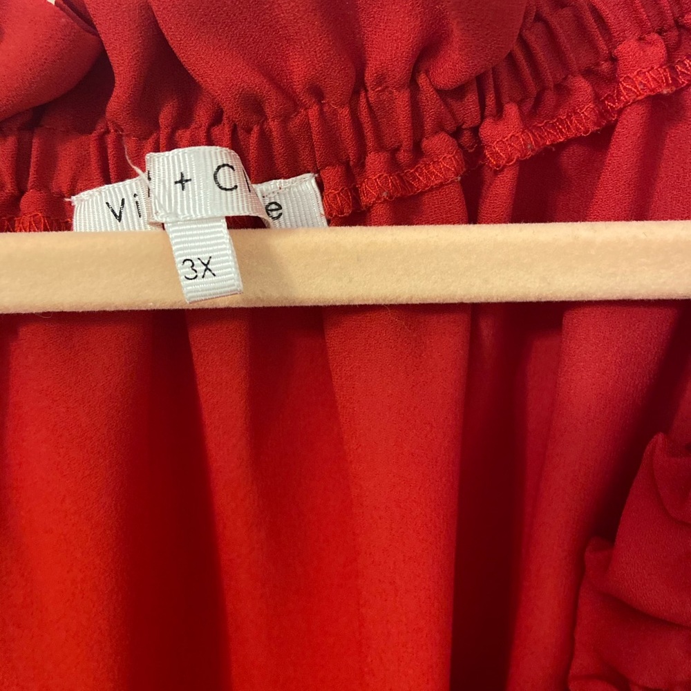 Red Blouse - Picture 2 of 3